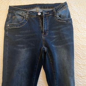 Shein size 4 blue flare jeans